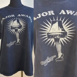 A Christmas Story Major Award Leg Lamp Graphic T Shirt Size‎ Large